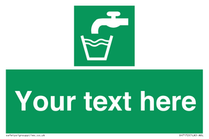 Custom Safe condition: Drinking water